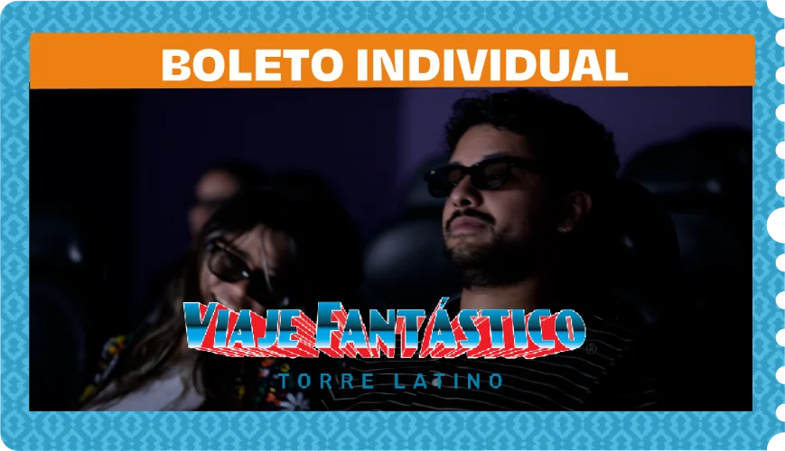VIAJE FANTÁSTICO CINE 4D TORRE LATINO
